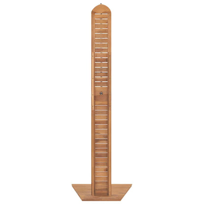 Ducha De Jardín Madera Maciza De Teca 70X75X204 Cm