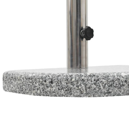 Base De Sombrilla De Granito Semicircular 10 Kg