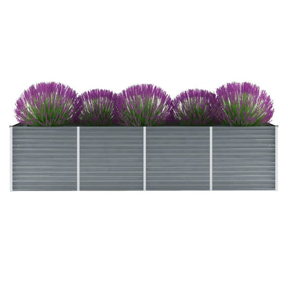 Jardinera Elevada De Acero Galvanizado