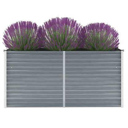Jardinera Elevada De Acero Galvanizado