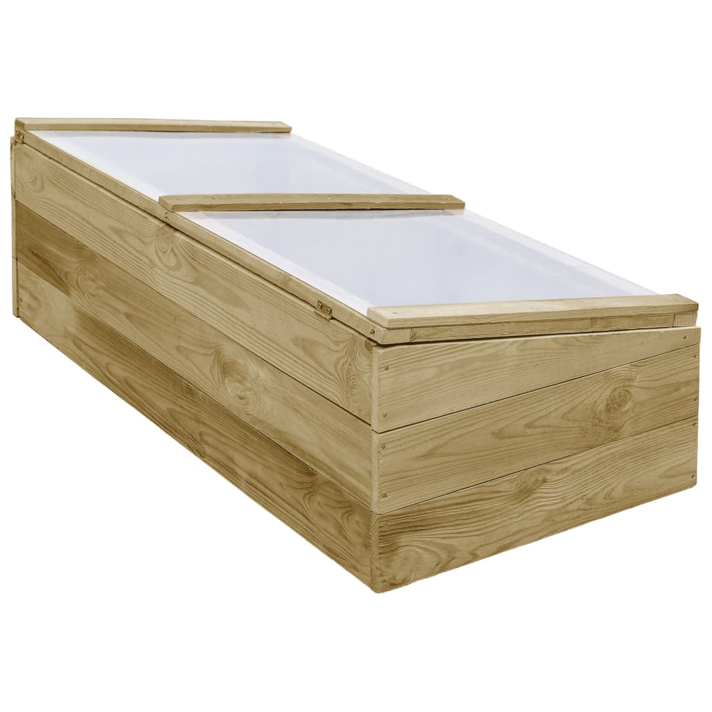 Invernadero De Madera De Pino Impregnada