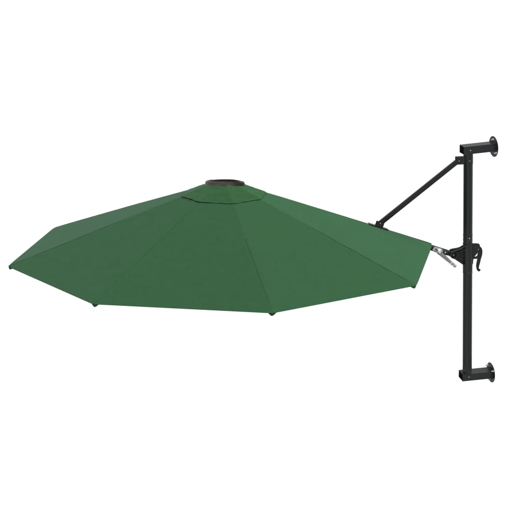 Sombrilla De Pared Con Barra De Metal 300 Cm