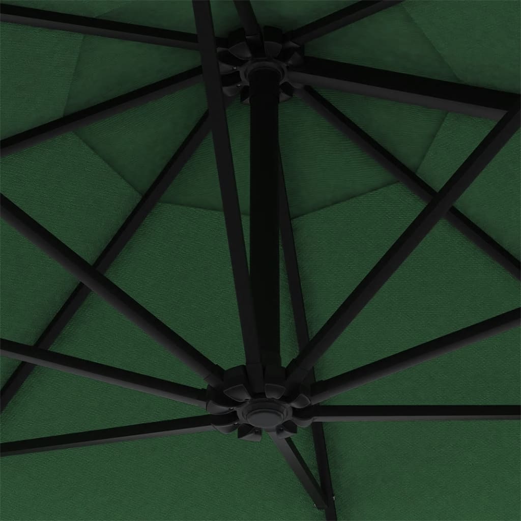 Sombrilla De Pared Con Barra De Metal 300 Cm
