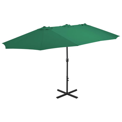 Sombrilla De Jardín Con Palo De Aluminio 460X270 Cm