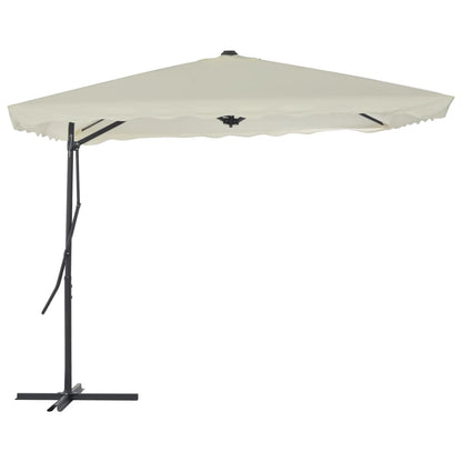 Sombrilla De Jardín Con Palo De Acero 250X250X230 Cm