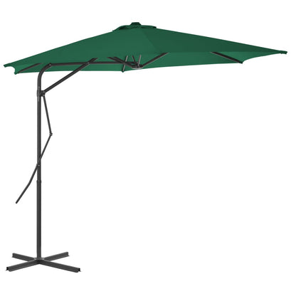 Sombrilla De Jardín Con Palo De Acero 300X230 Cm