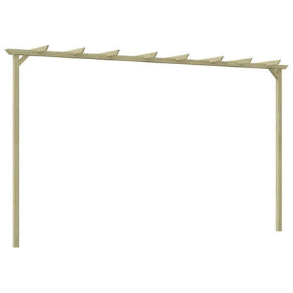 Pérgola De Jardín Madera De Pino Impregnada 360X200X60 Cm