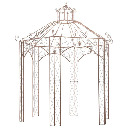 Pérgola De Jardín Antiguo Hierro