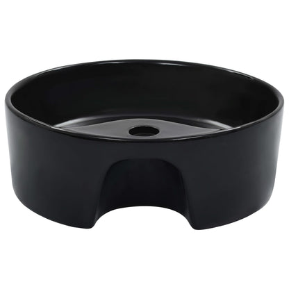 Lavabo Con Rebosadero 36X13 Cm Cerámica