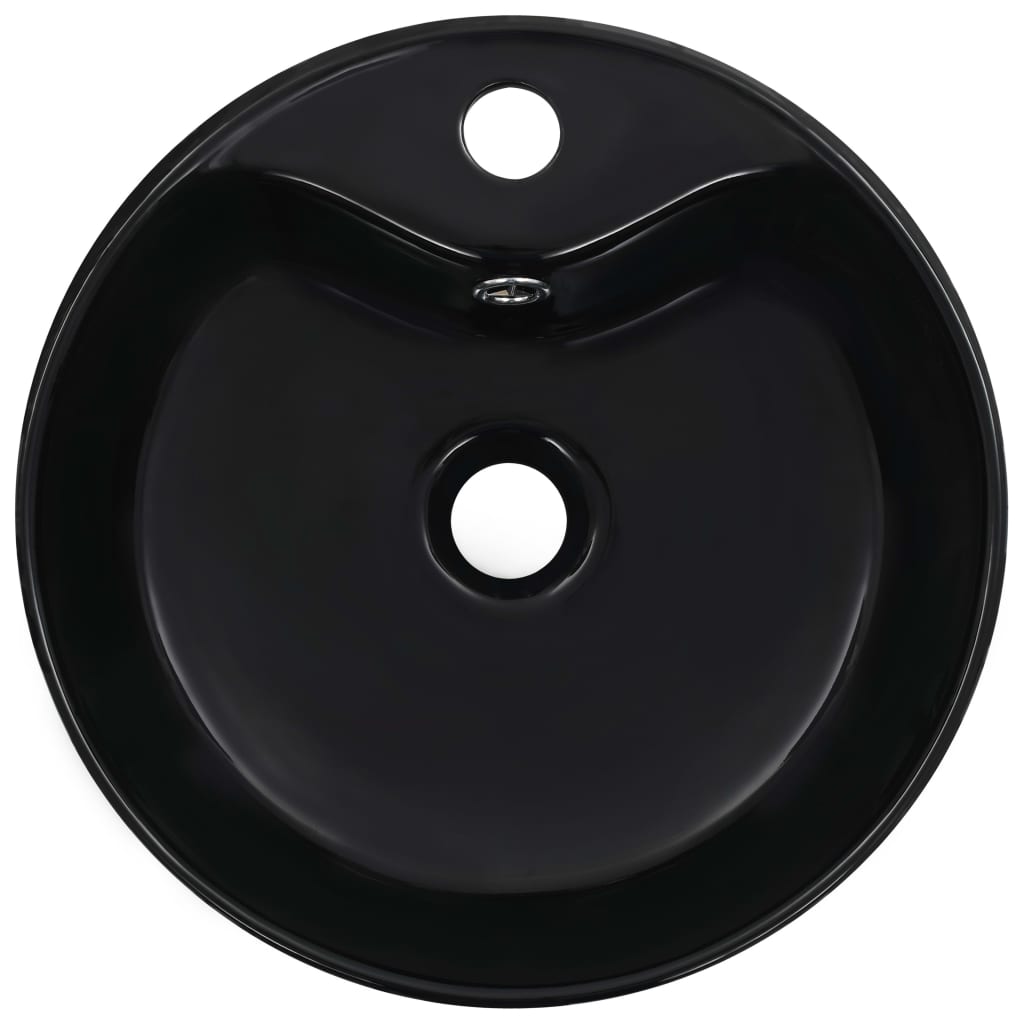 Lavabo Con Rebosadero 36X13 Cm Cerámica