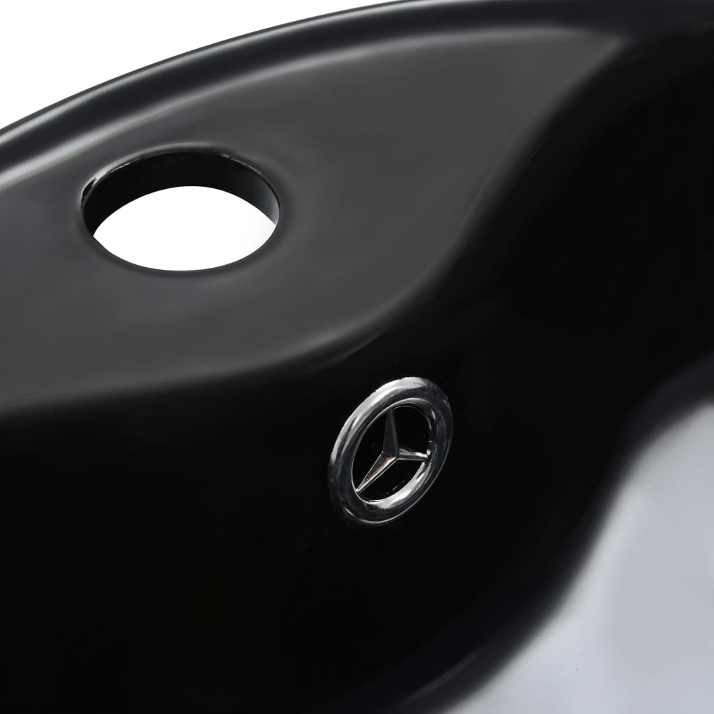 Lavabo Con Rebosadero 36X13 Cm Cerámica