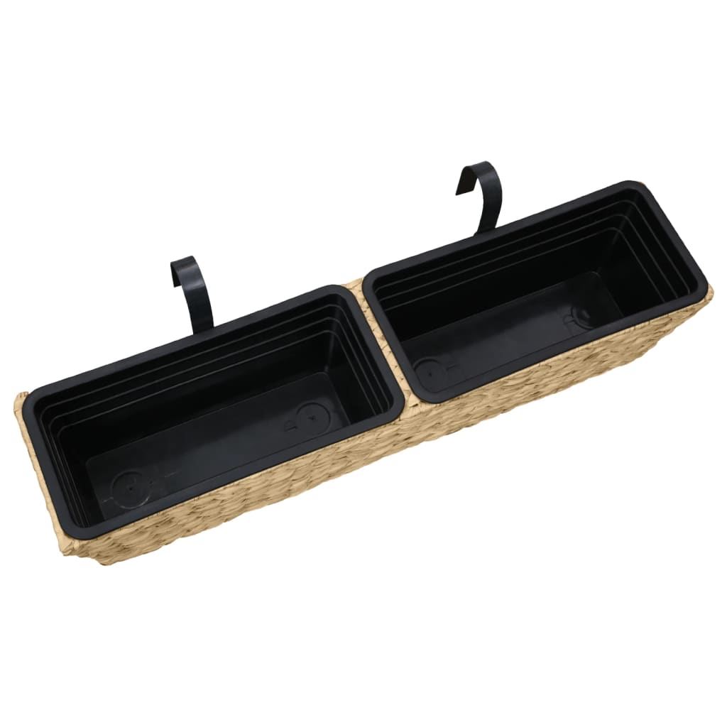 Conjunto De Jardineras 2 Unidades Jacinto De Agua
