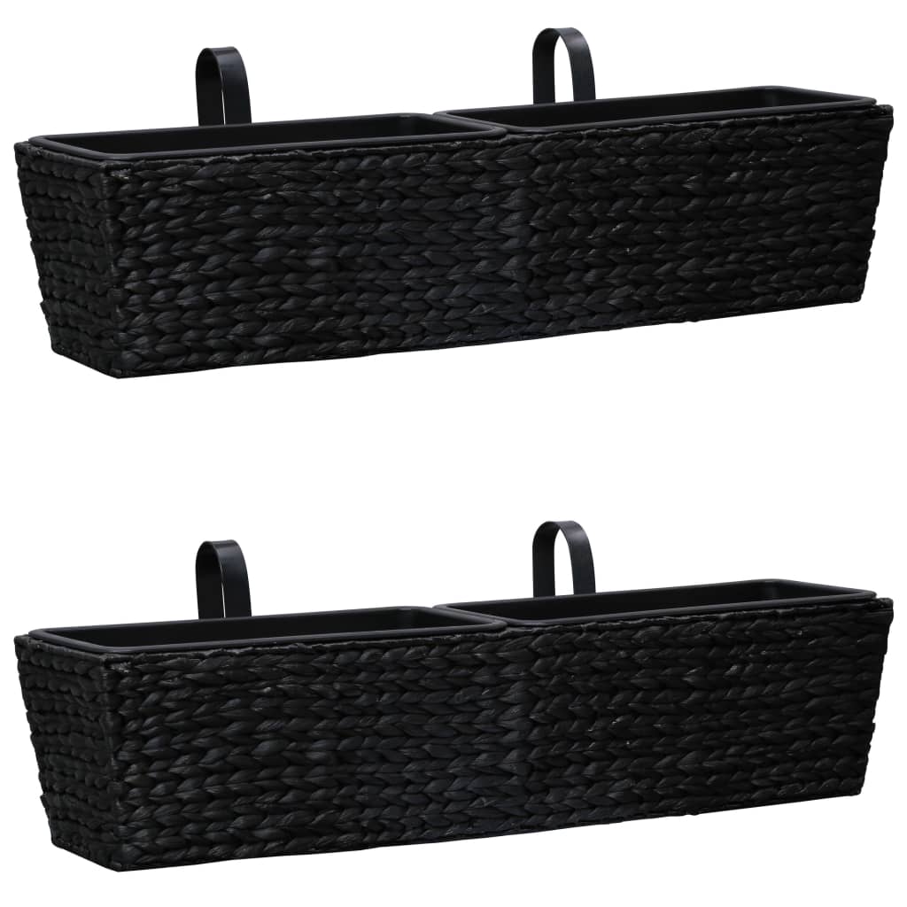 Conjunto De Jardineras 2 Unidades Jacinto De Agua