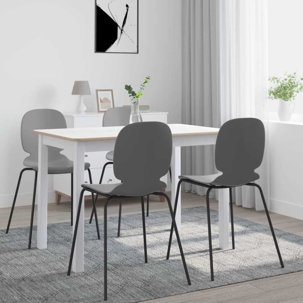 Mesa De Comedor Madera De Caucho 114X71X75 Cm