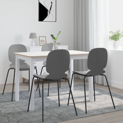 Mesa De Comedor Madera De Caucho 114X71X75 Cm
