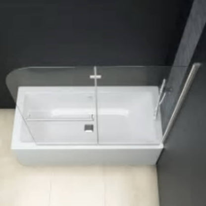 Mampara De Ducha Plegable 2 Paneles Esg