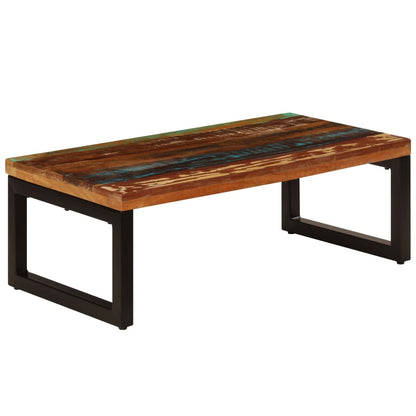Mesa De Centro De Y Acero 100X50X35 Cm