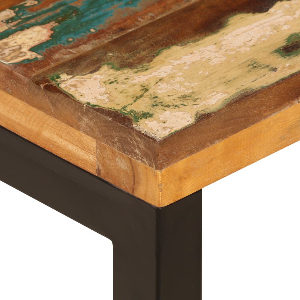 Mesa De Centro De Y Acero 100X50X35 Cm