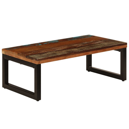 Mesa De Centro De Y Acero 100X50X35 Cm