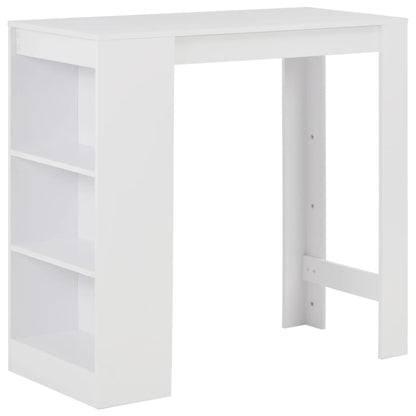 Mesa Alta De Cocina Con Estantería Color 110X50X103 Cm