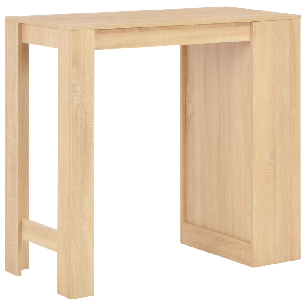 Mesa Alta De Cocina Con Estantería Color 110X50X103 Cm