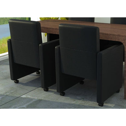 Sillas De Comedor 6 Uds Cuero Sintético