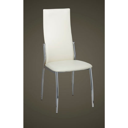 Sillas De Comedor 4 Unidades Cuero Sintético