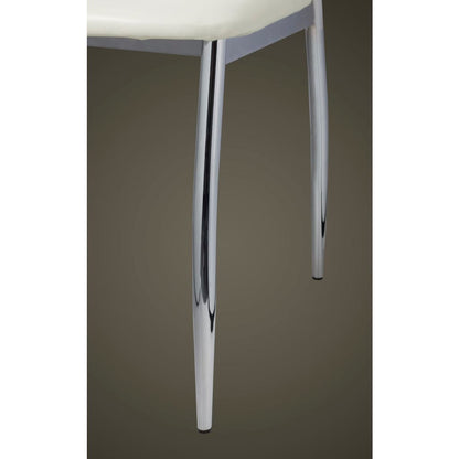 Sillas De Comedor 4 Unidades Cuero Sintético