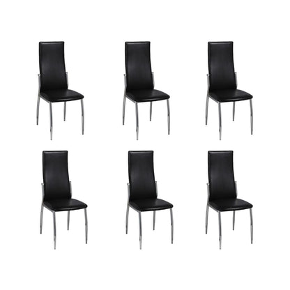 Sillas De Comedor 4 Unidades Cuero Sintético