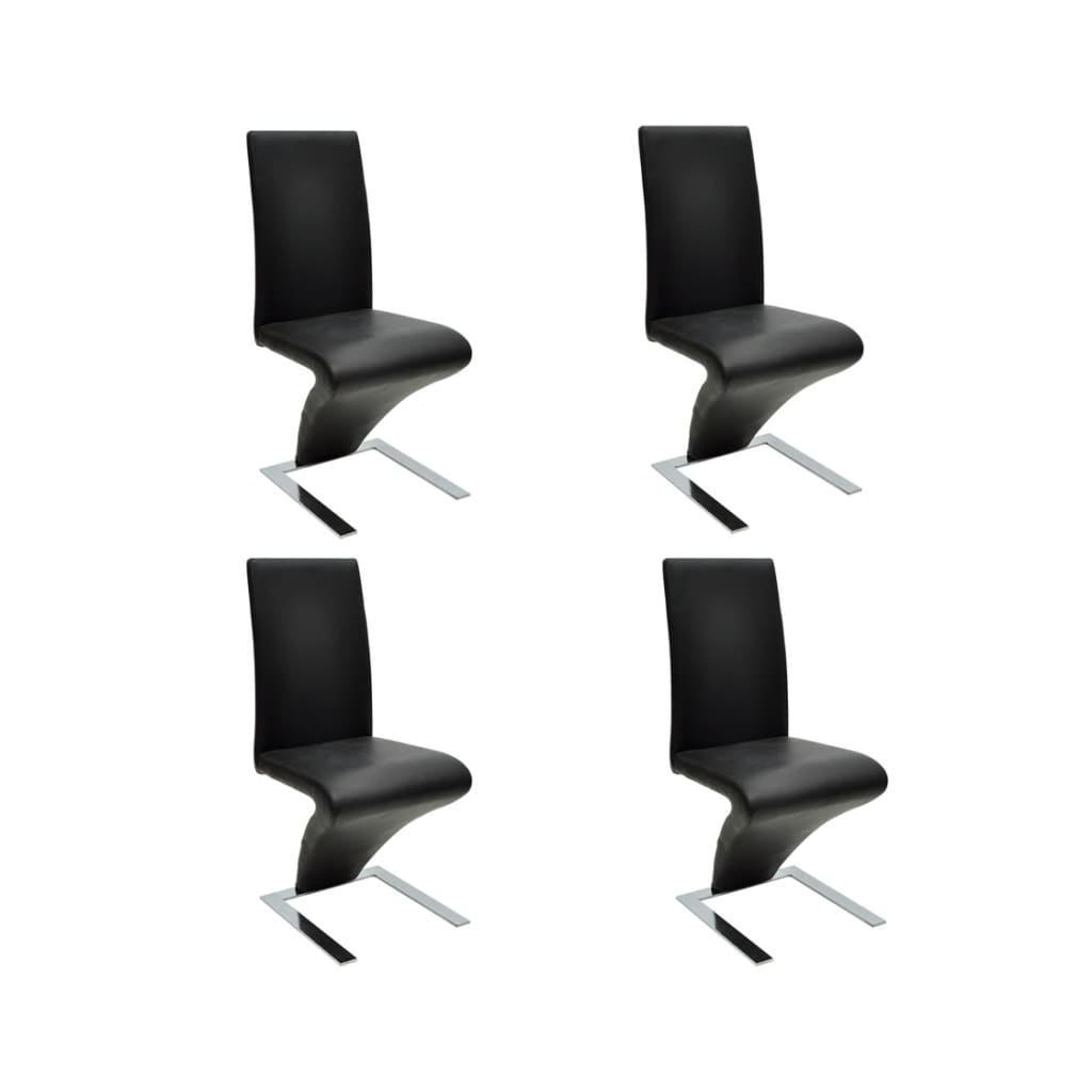 Sillas De Comedor 6 Unidades Cuero Sintético
