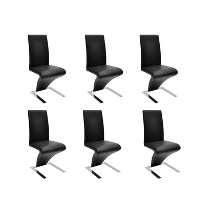 Sillas De Comedor 6 Unidades Cuero Sintético