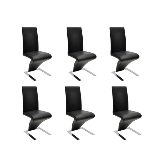 Sillas De Comedor 6 Unidades Cuero Sintético