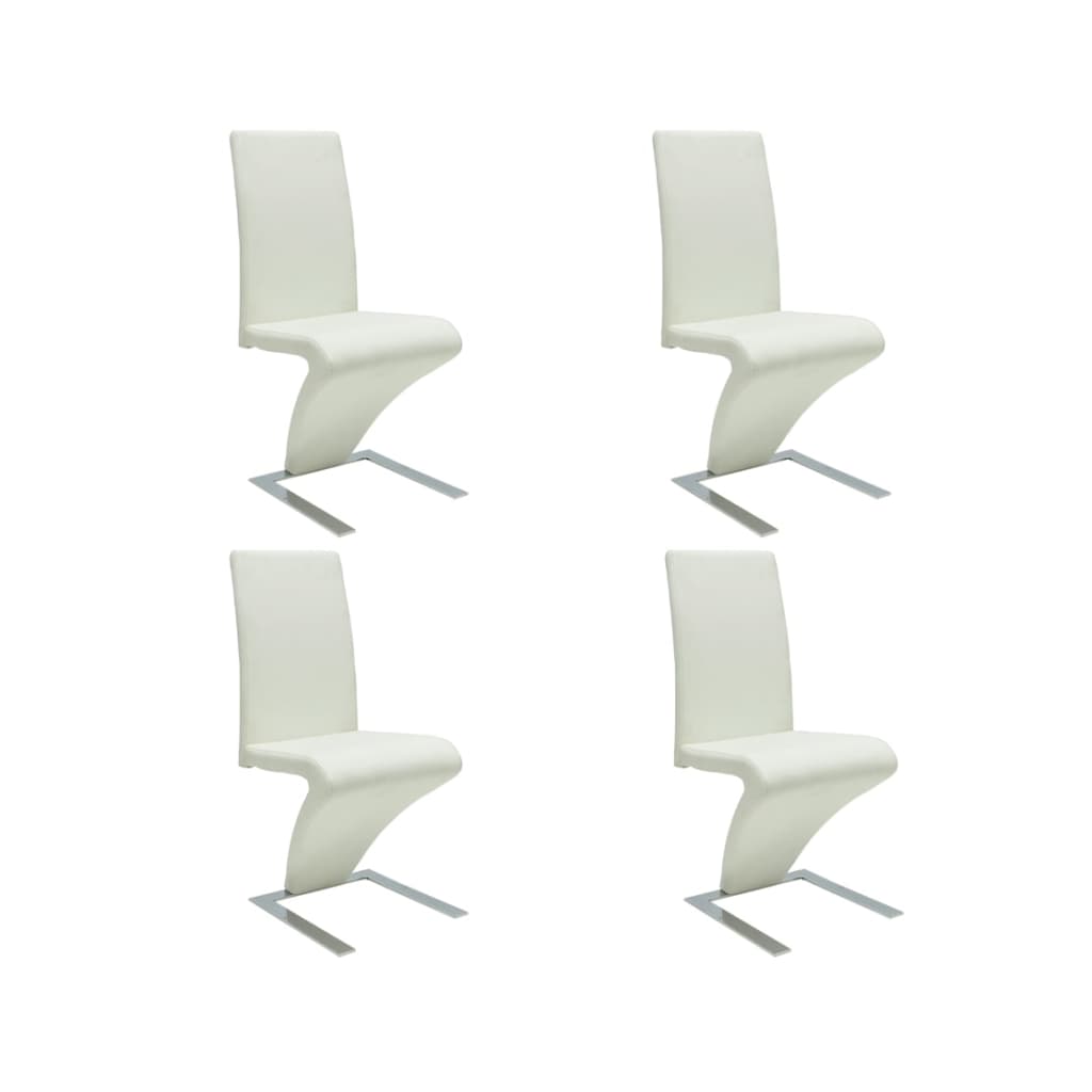 Sillas De Comedor 6 Unidades Cuero Sintético