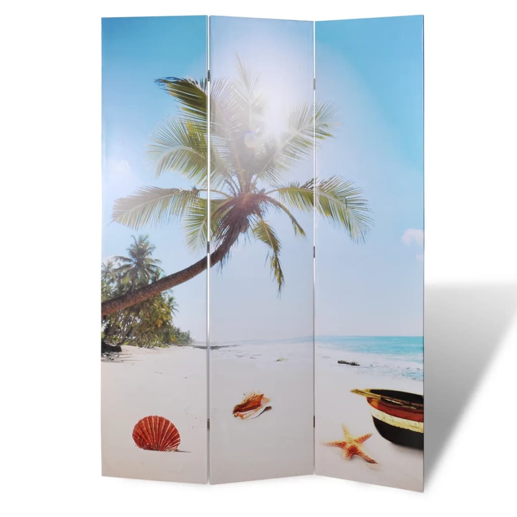 Biombo Divisor Plegable 200X170 Cm Playa
