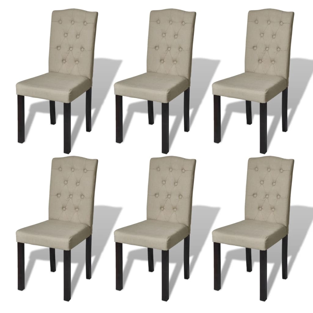 Sillas De Comedor 2 Unidades Tela