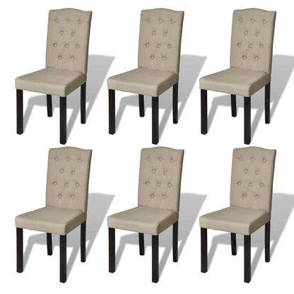 Sillas De Comedor 2 Unidades Tela