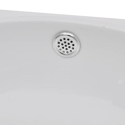 Lavabo Con Hueco De Grifo Y Rebosadero Cerámica