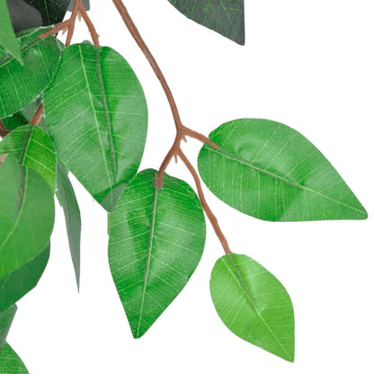 Planta Artificial Árbol Ficus Con Macetero