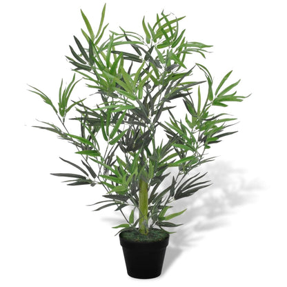 Árbol De Bambú Artificial Con Macetero
