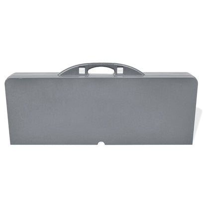 Set Mesa Plegable De Camping Y 4 Taburetes Aluminio