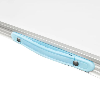 Mesita Plegable Para Camping Con Estructura De Metal, 80 X 60 Cm