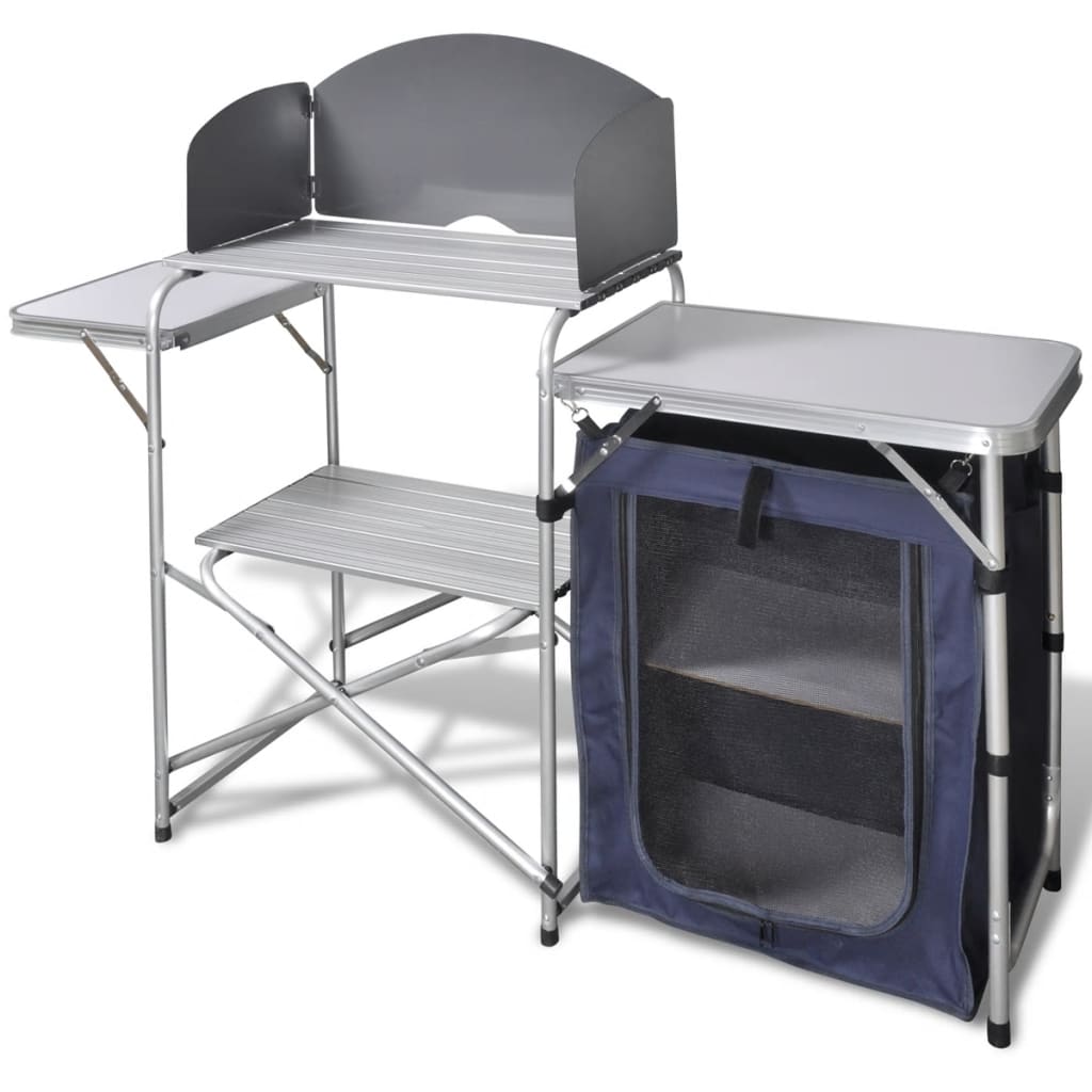 Armario De Cocina De Camping Plegable Estructura De Aluminio