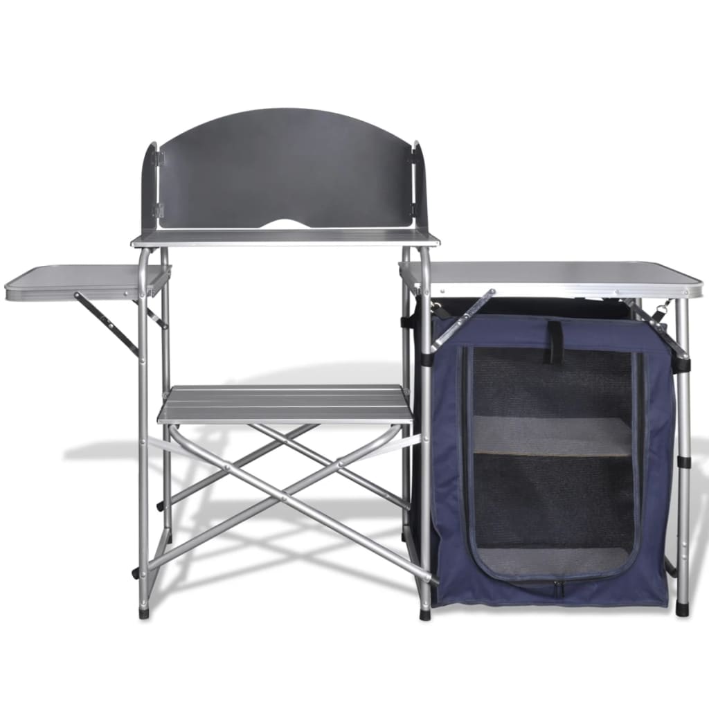 Armario De Cocina De Camping Plegable Estructura De Aluminio