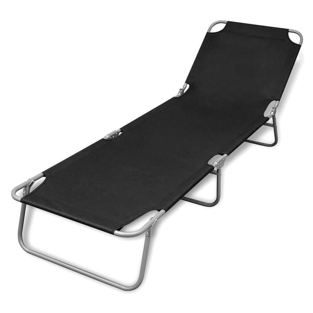 Tumbona Plegable De Acero Con Recubrimiento Polvo