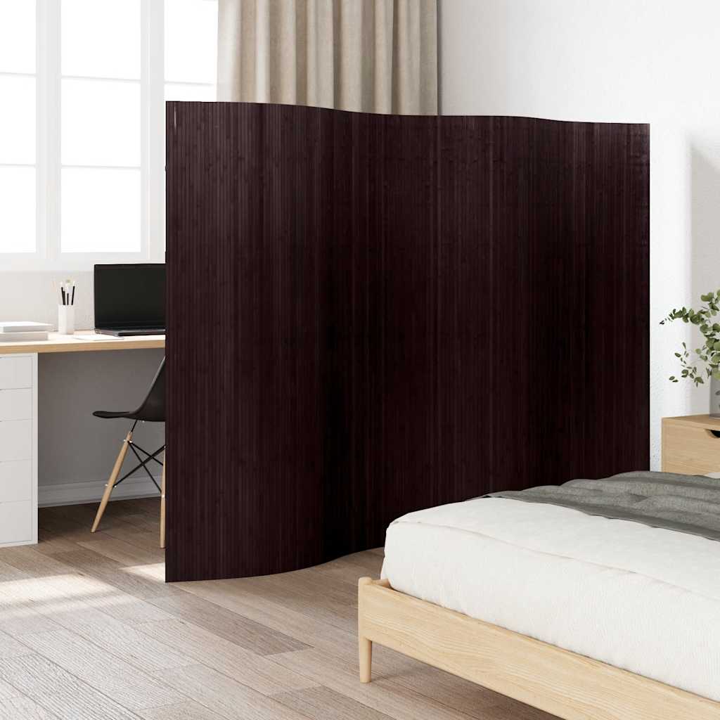 Biombo Divisor De Bambú Ancho Alto 165 Cm