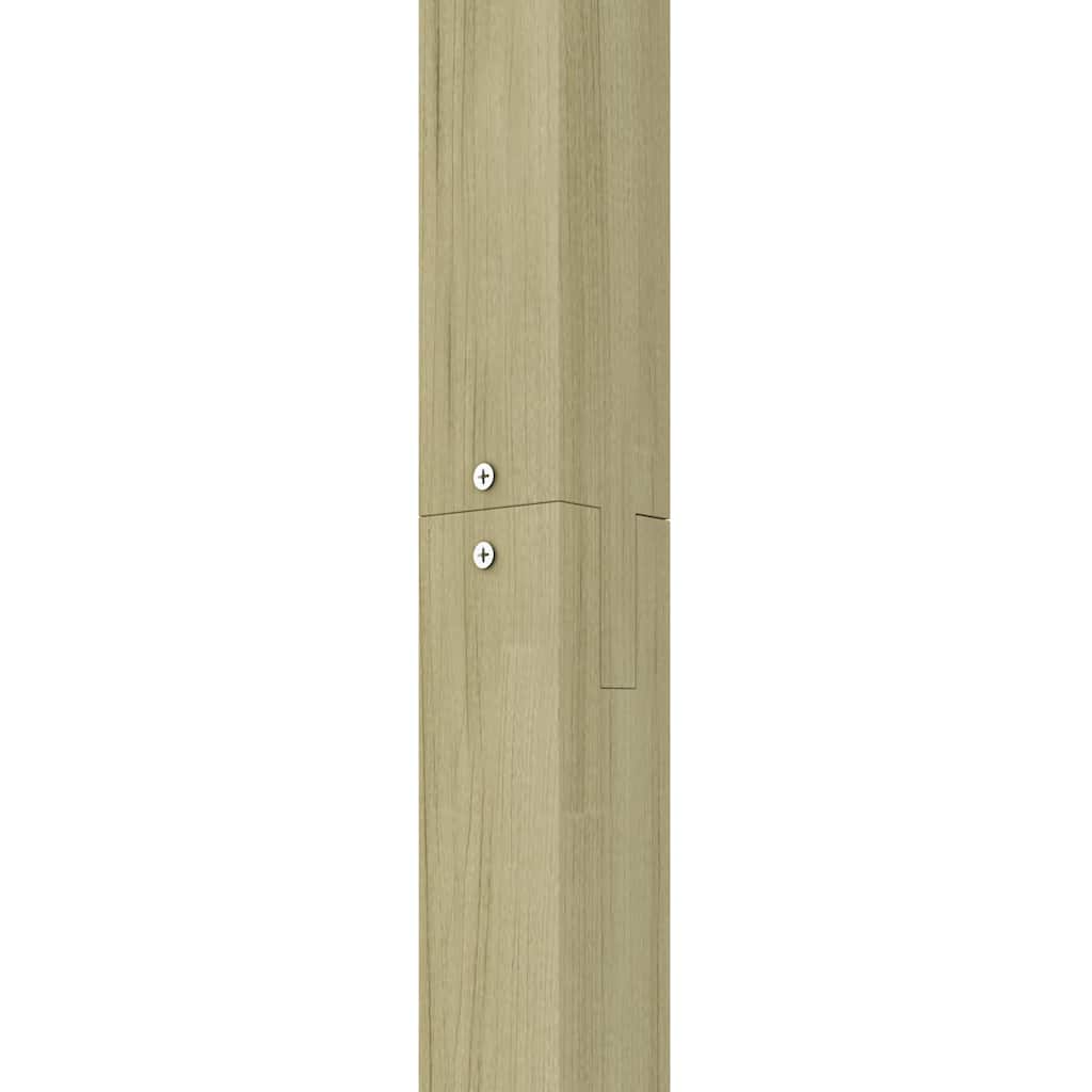 Pérgola De Jardín De Madera 205X40X203 Cm