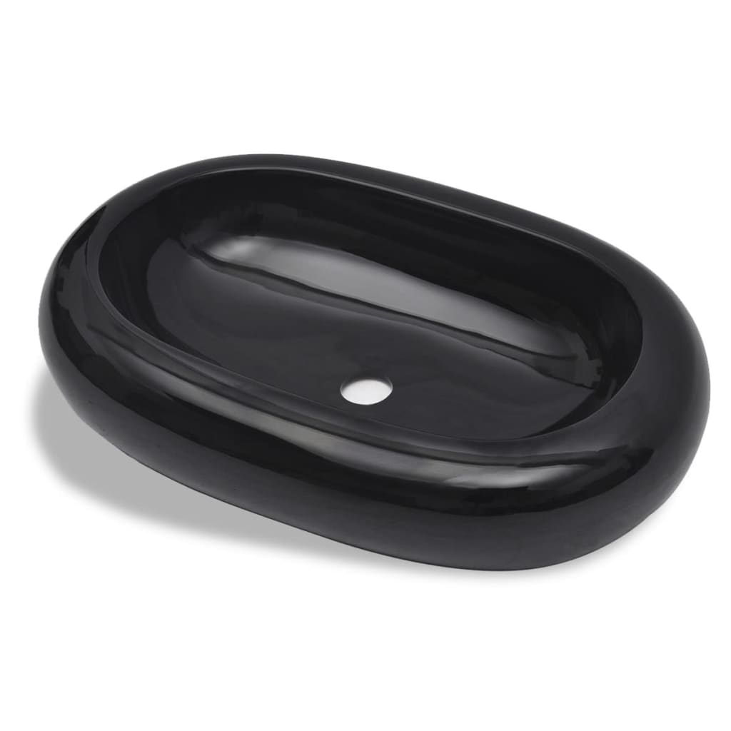 Lavabo De Cerámica Ovalado