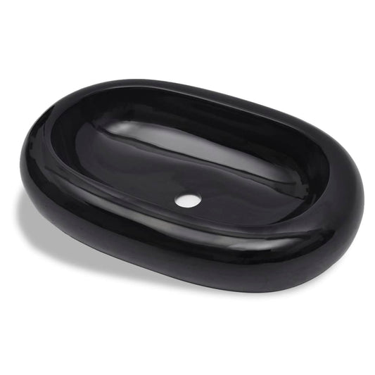 Lavabo De Cerámica Ovalado