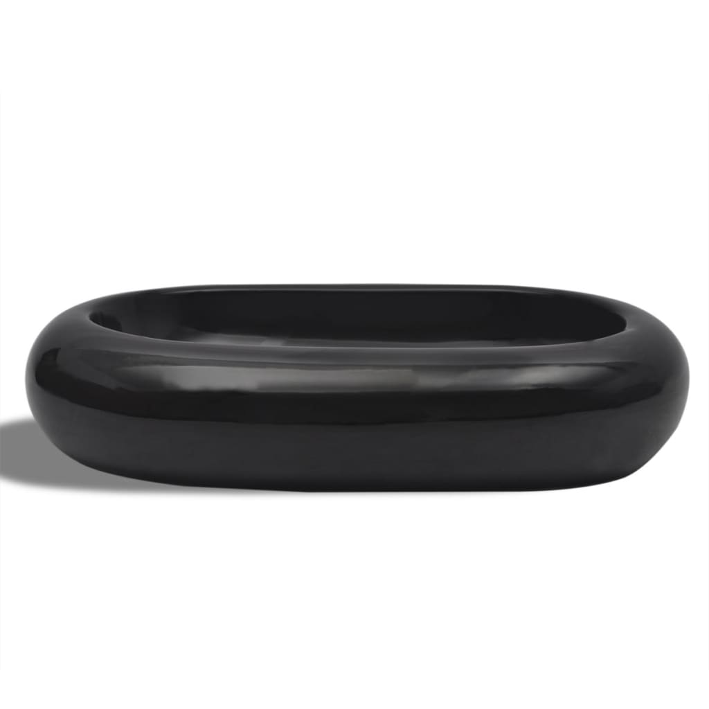 Lavabo De Cerámica Ovalado