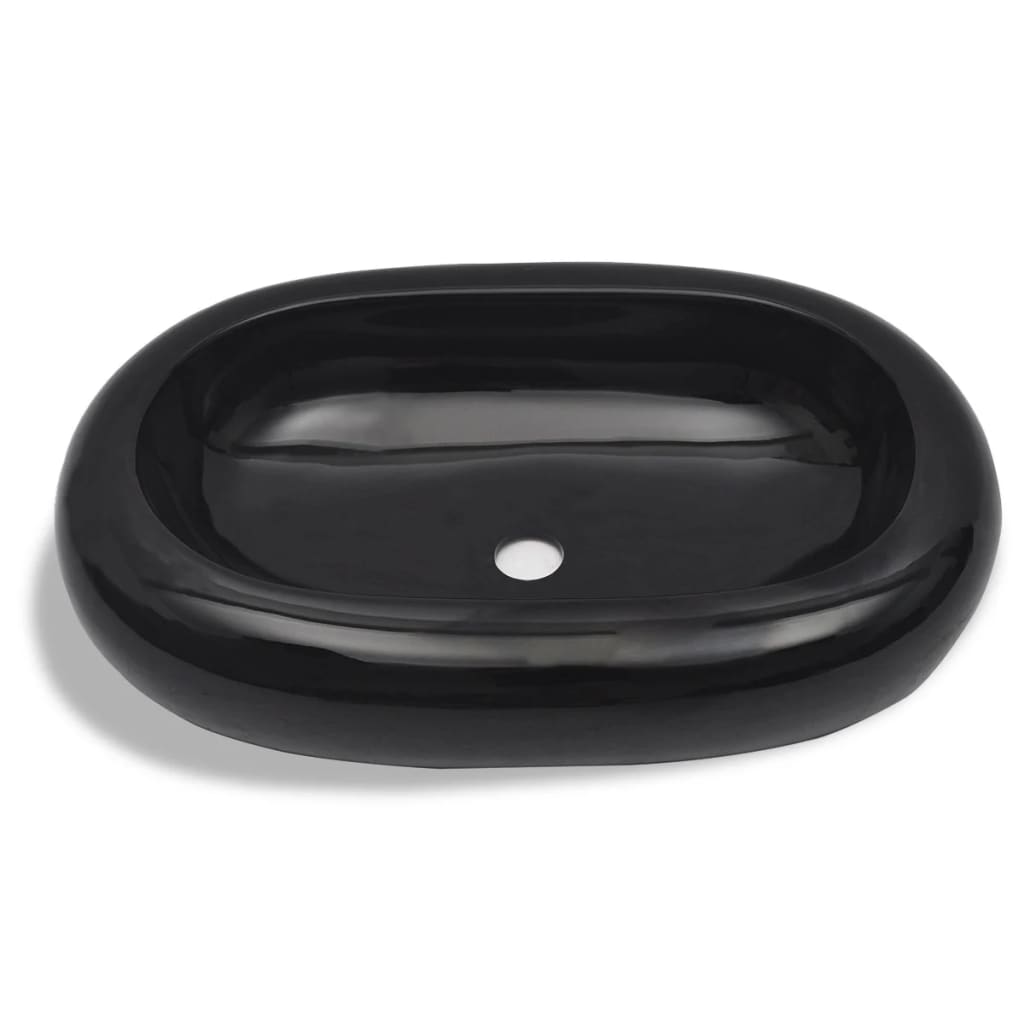 Lavabo De Cerámica Ovalado